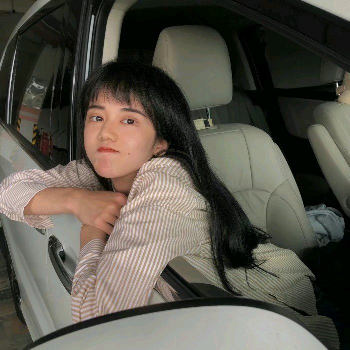 清新森系性感女头