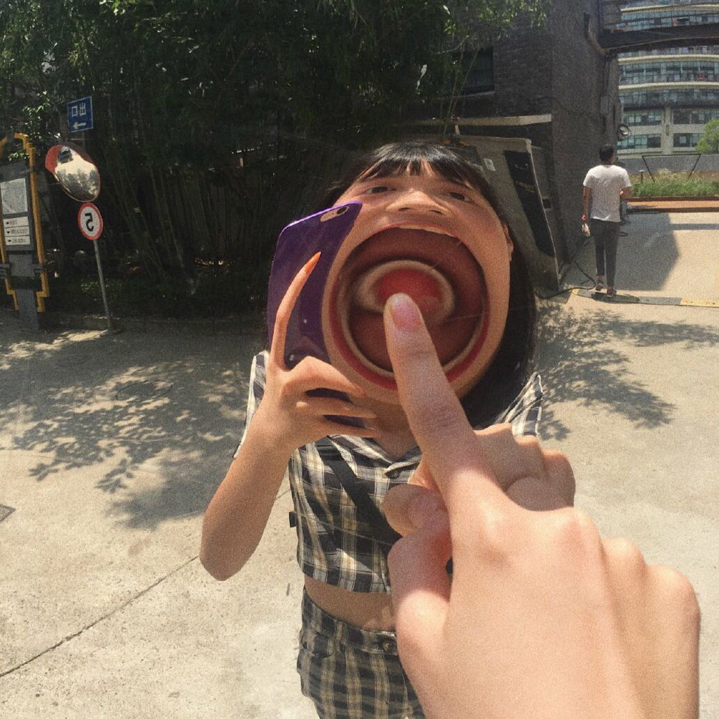 清新时尚性感女头