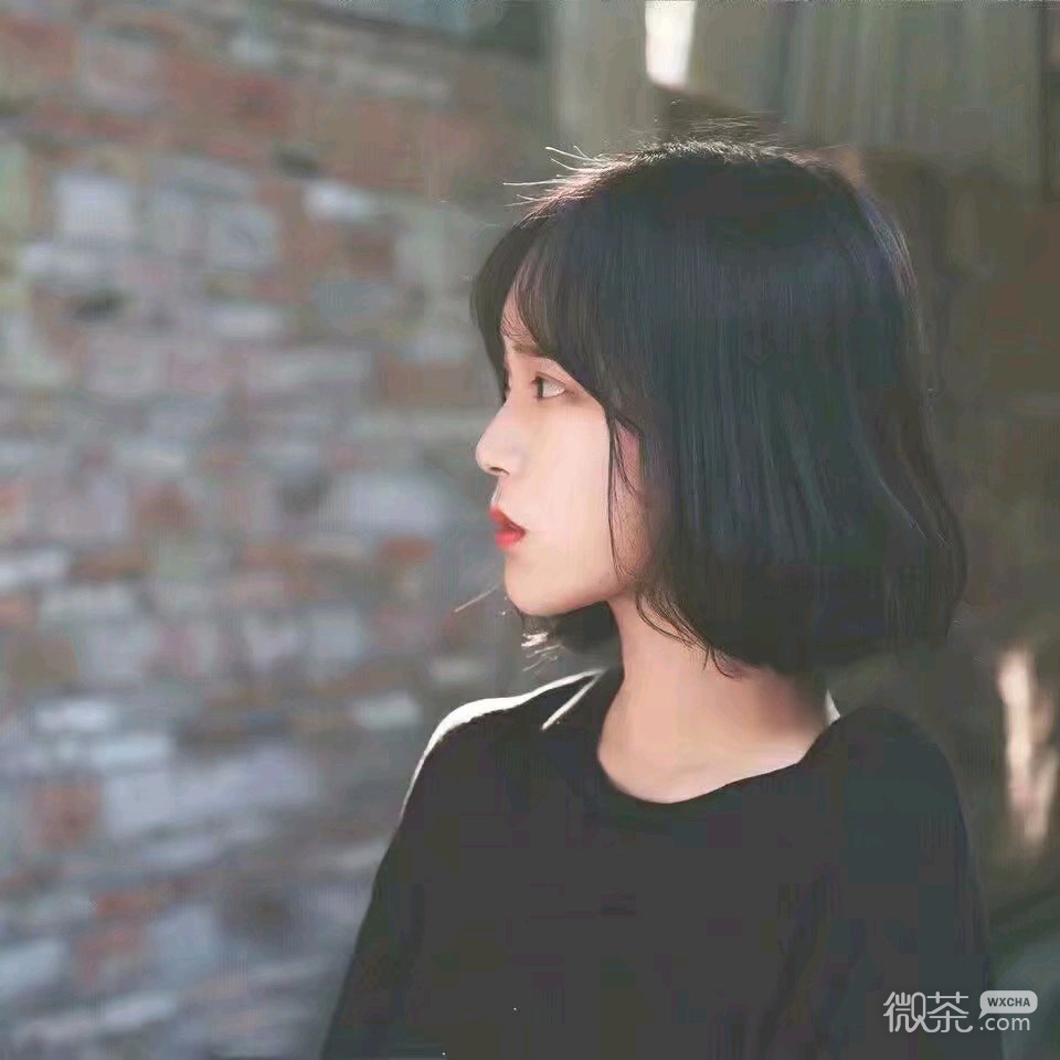 文艺深沉长发女头
