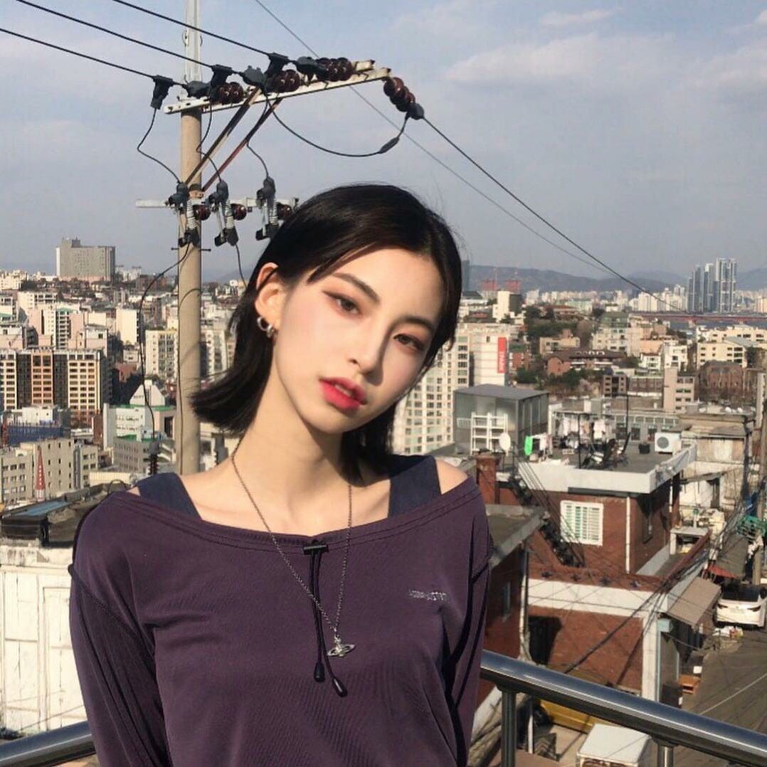 清新时尚性感女头