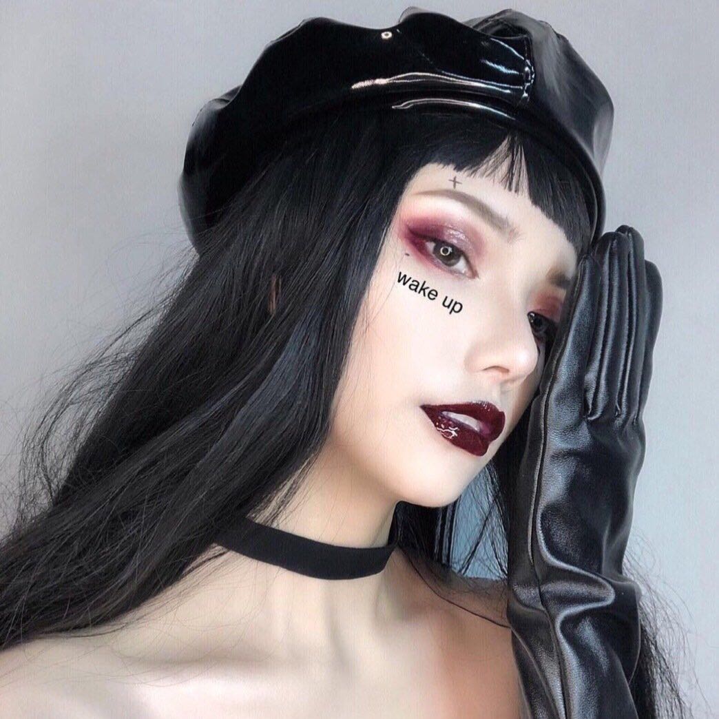 清新时尚性感女头