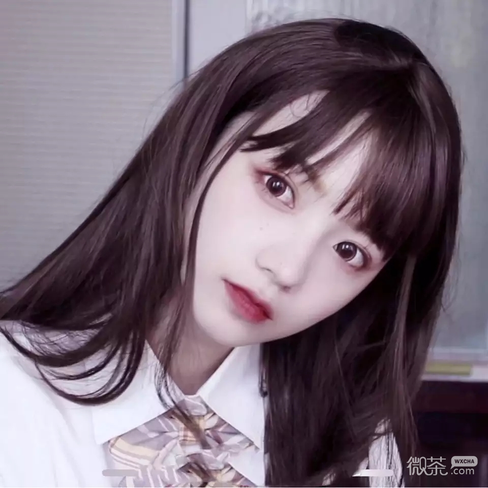 阳光清纯性感微信女头