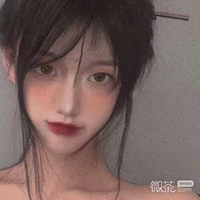 阳光清纯性感微信女头