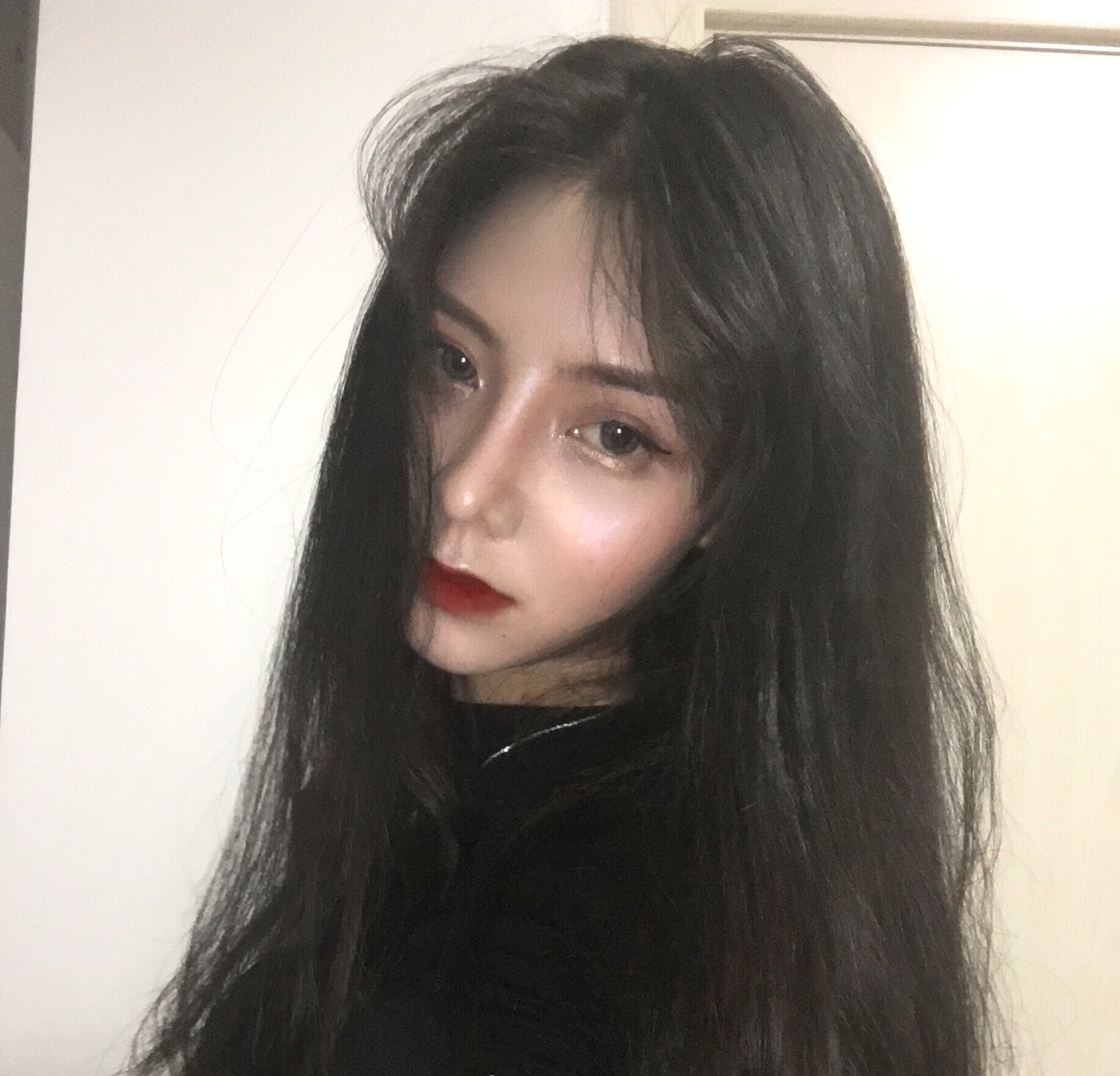 微信性感酷酷的女头