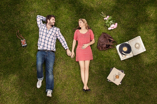 优美个性的微信欧美范情侣图片下载