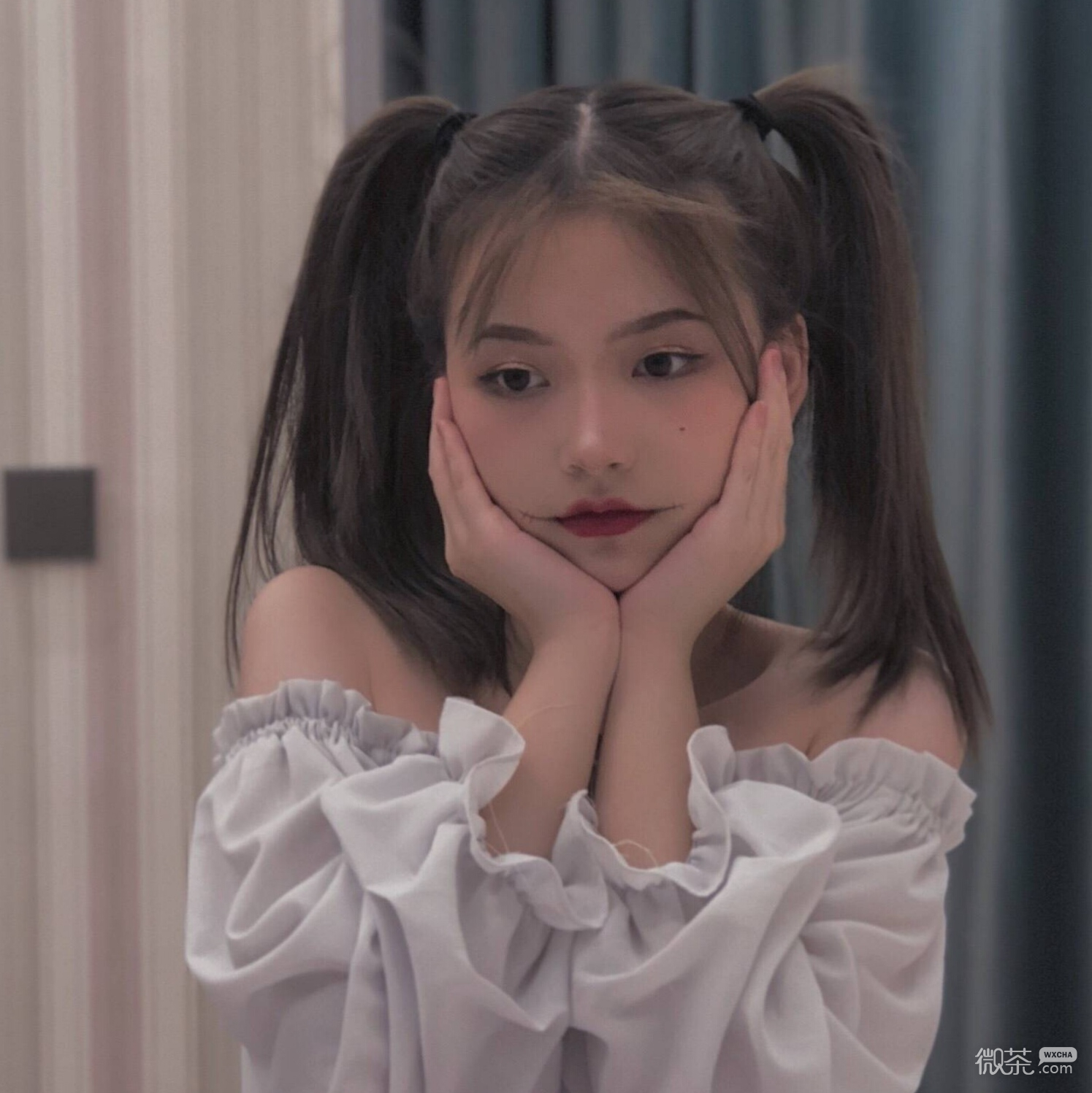 微信性感御姐范网红女头