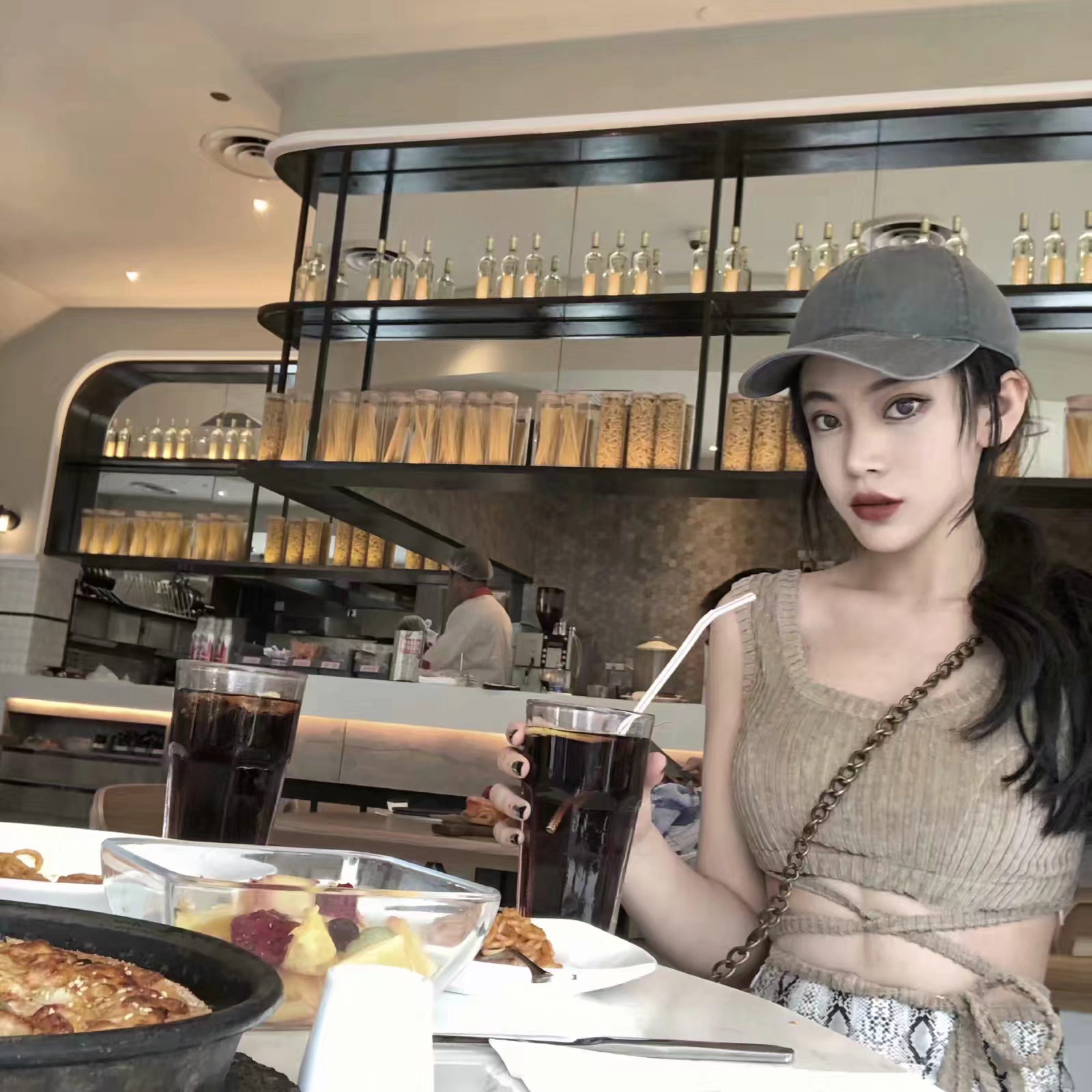 微信性感御姐范网红女头