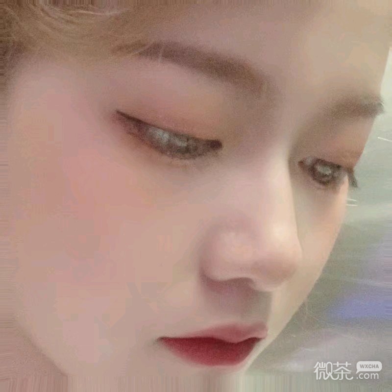 微信性感忧伤好看女头