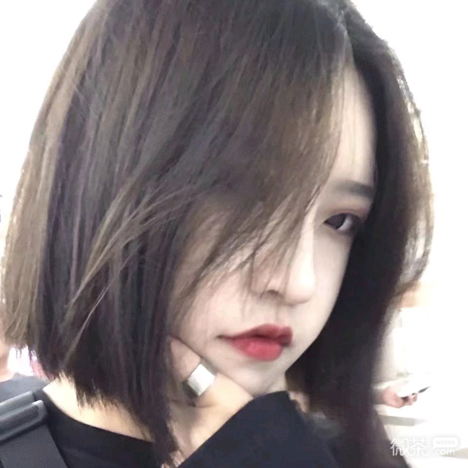 微信性感忧伤好看女头