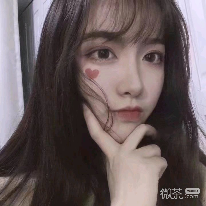 微信时尚深沉傲娇女头