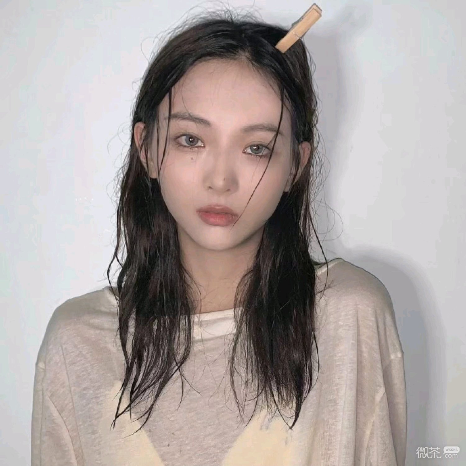 微信性感忧伤好看女头