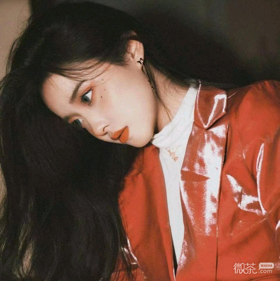 微信时尚深沉傲娇女头