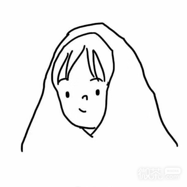 微信好看小清新阳光时尚女头