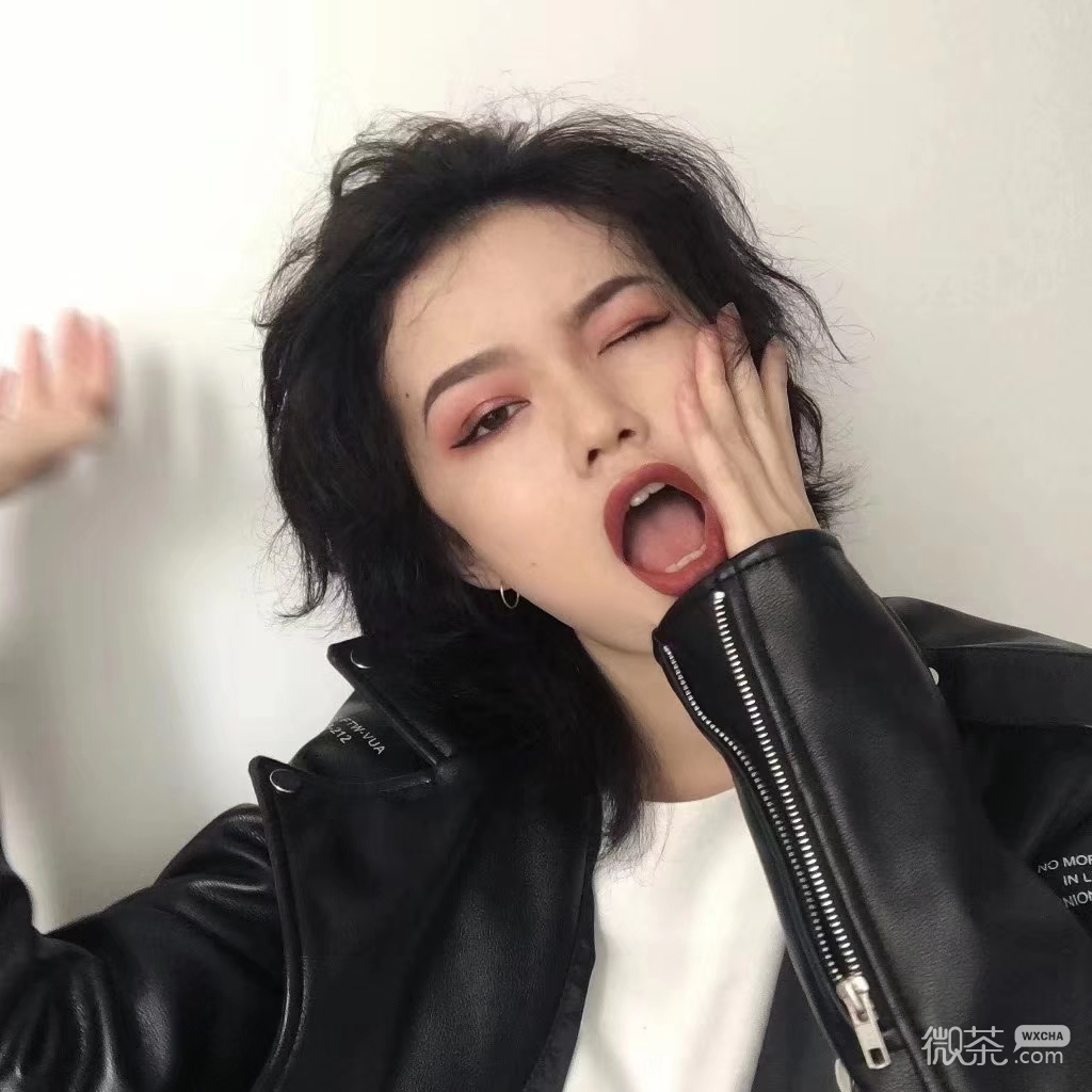 微信潮流沧桑性感女头
