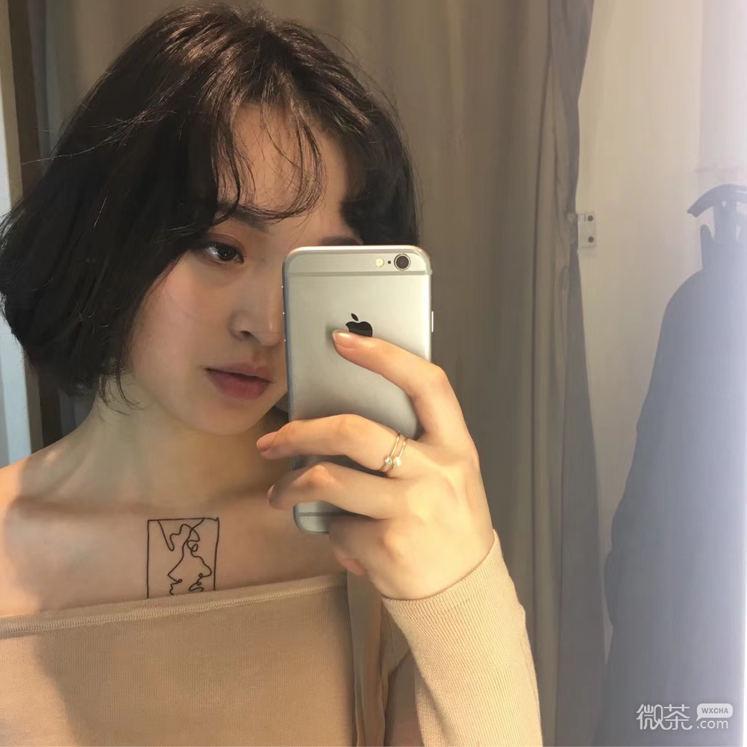 微信好看小清新阳光时尚女头
