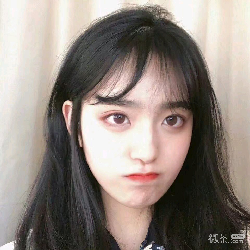 微信性感忧伤好看女头