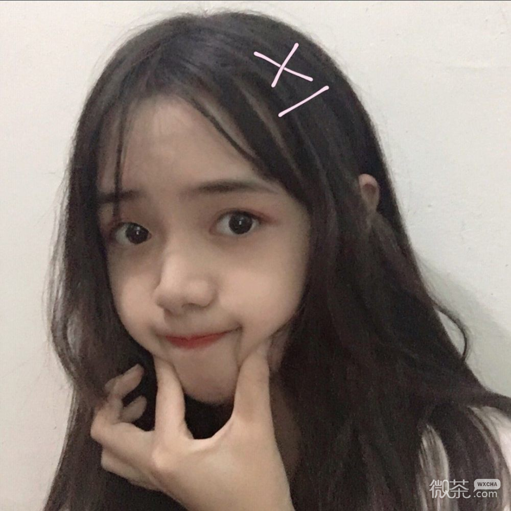 微信高颜值性感佛系女头