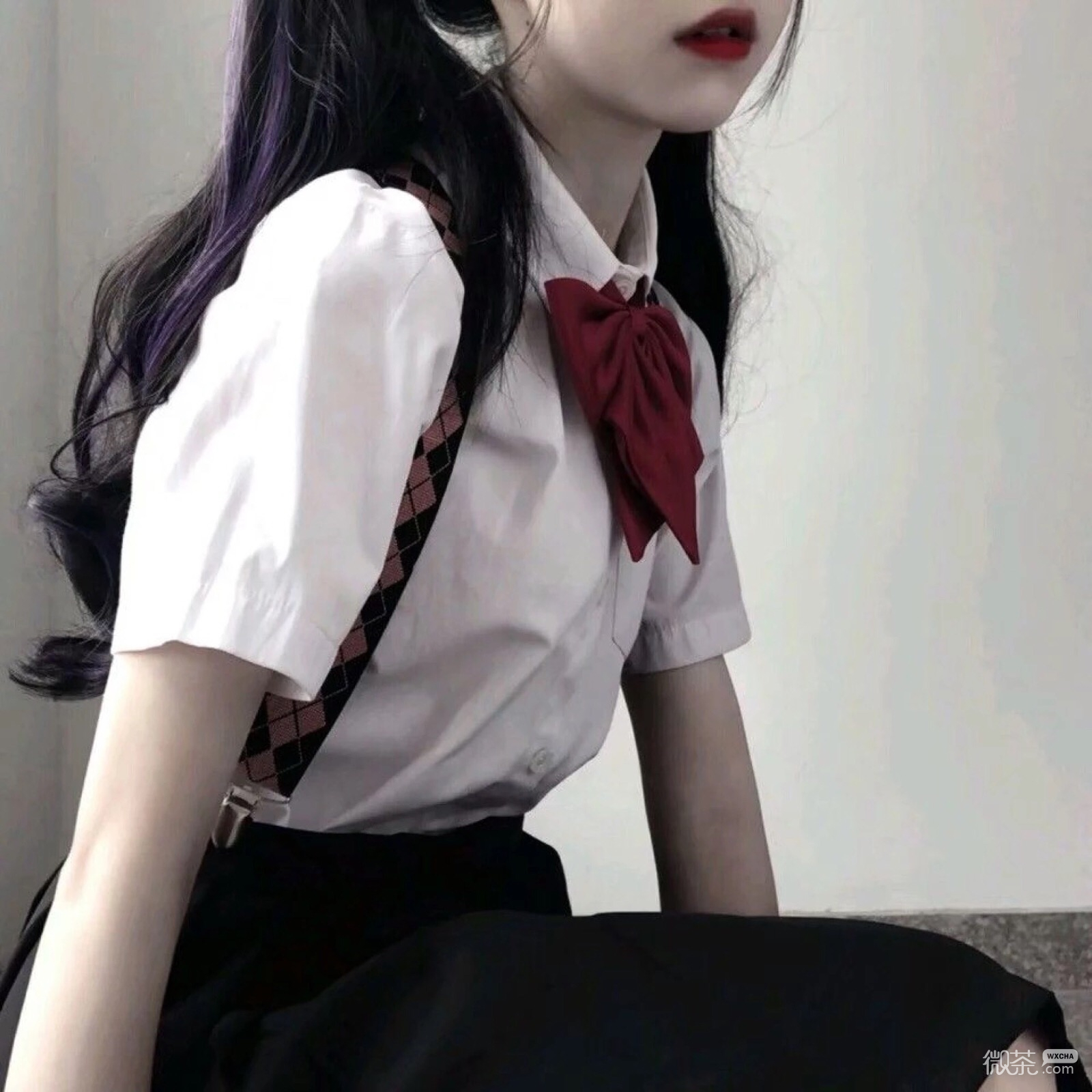 微信性感文艺好看女头