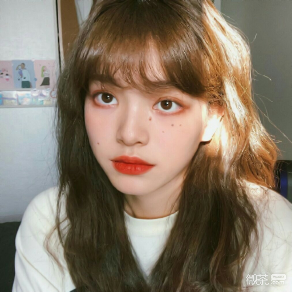 微信性感文艺好看女头