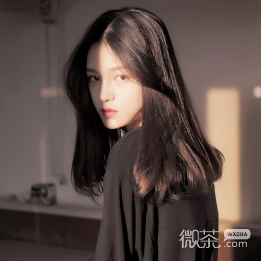 高颜值深沉寂寞微信女头