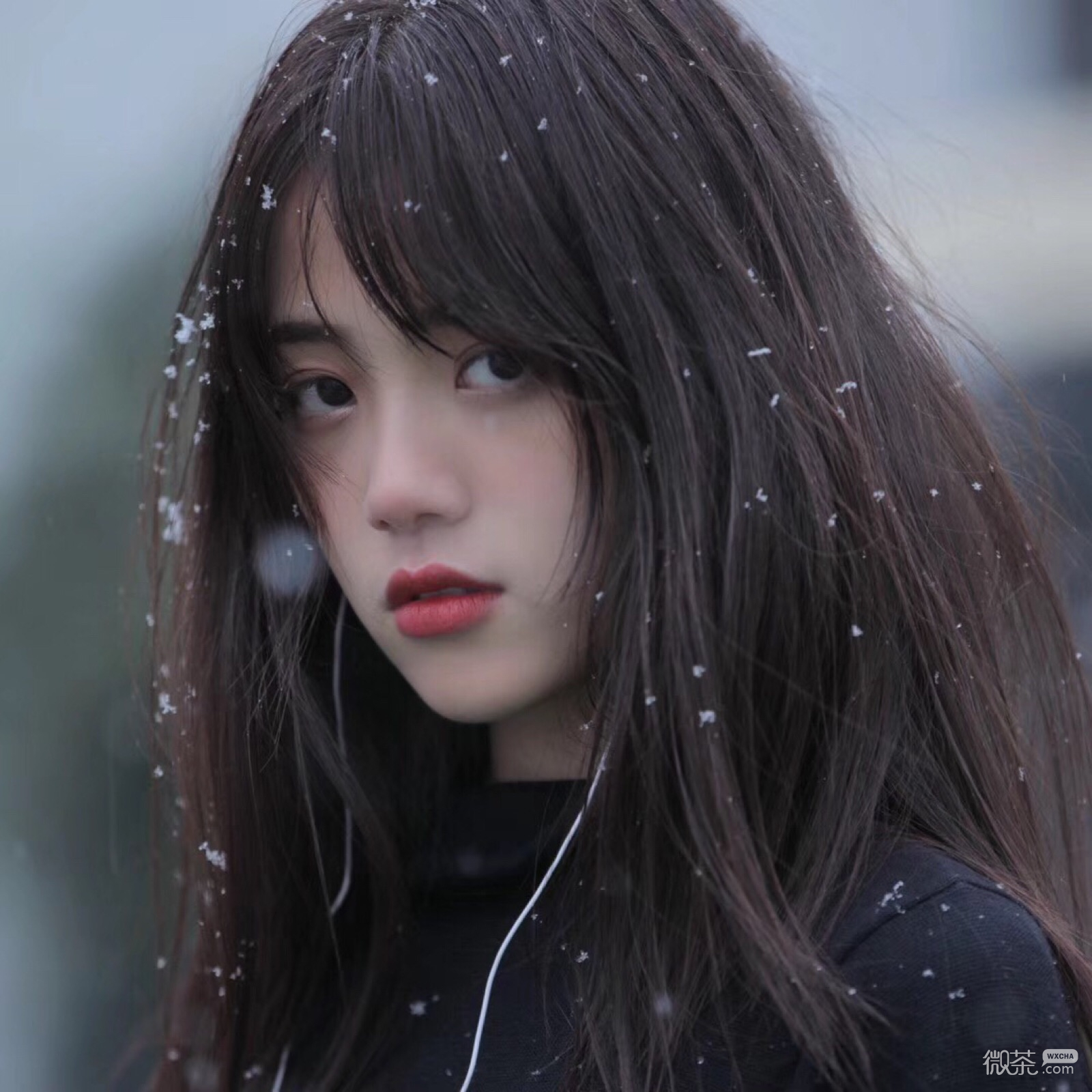 微信高颜值性感佛系女头