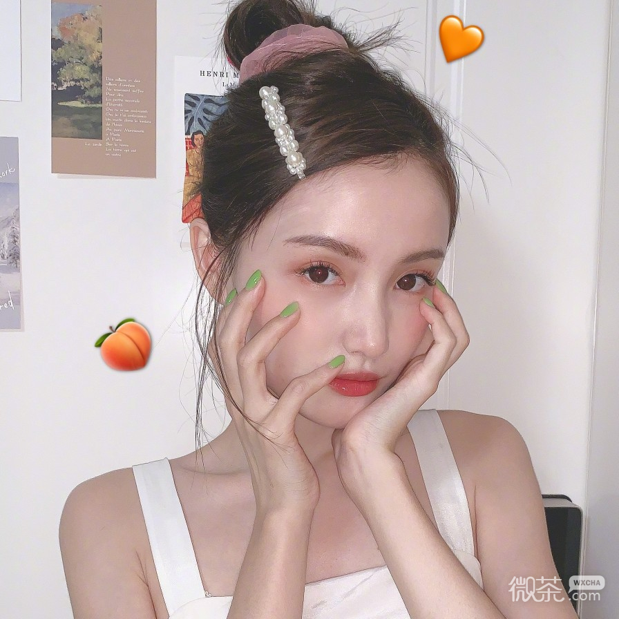 微信佛系性感气质女头