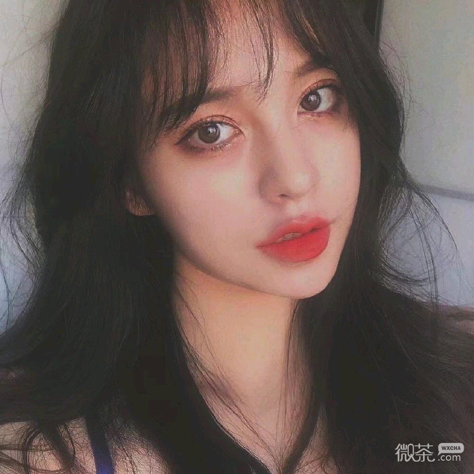 微信高颜值性感佛系女头