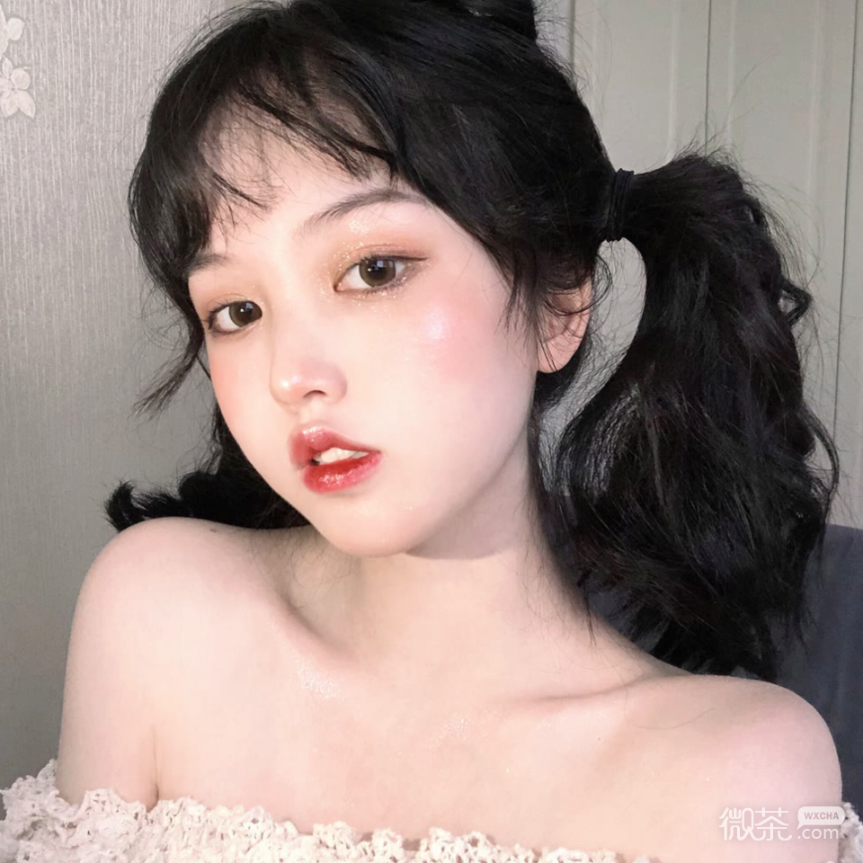 微信性感文艺好看女头