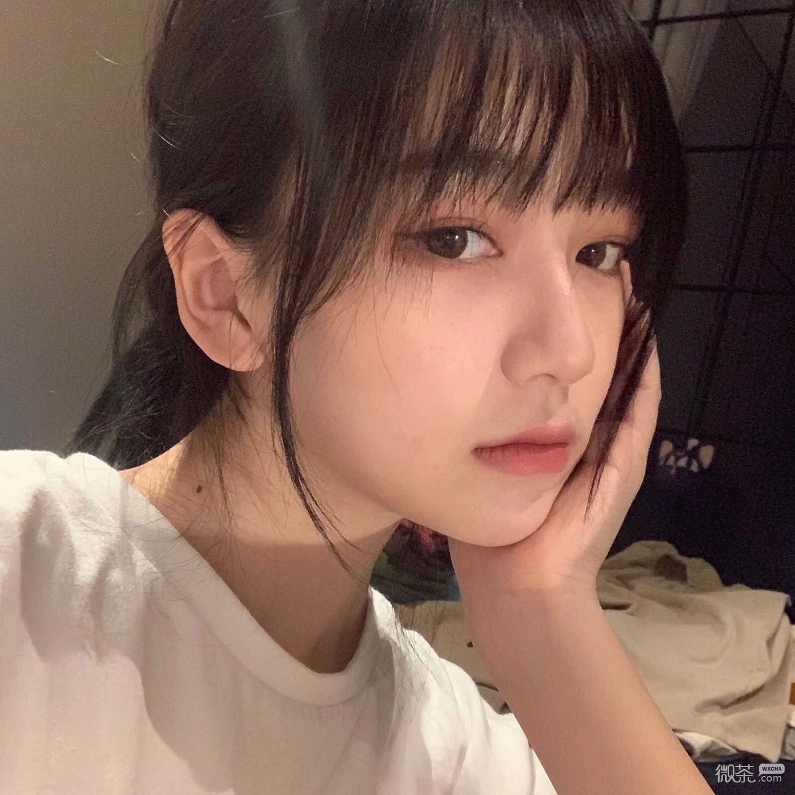 微信性感高颜值潮流气质女头