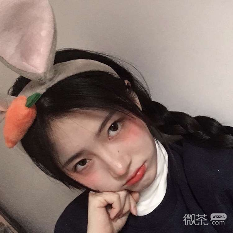 微信性感高颜值潮流气质女头