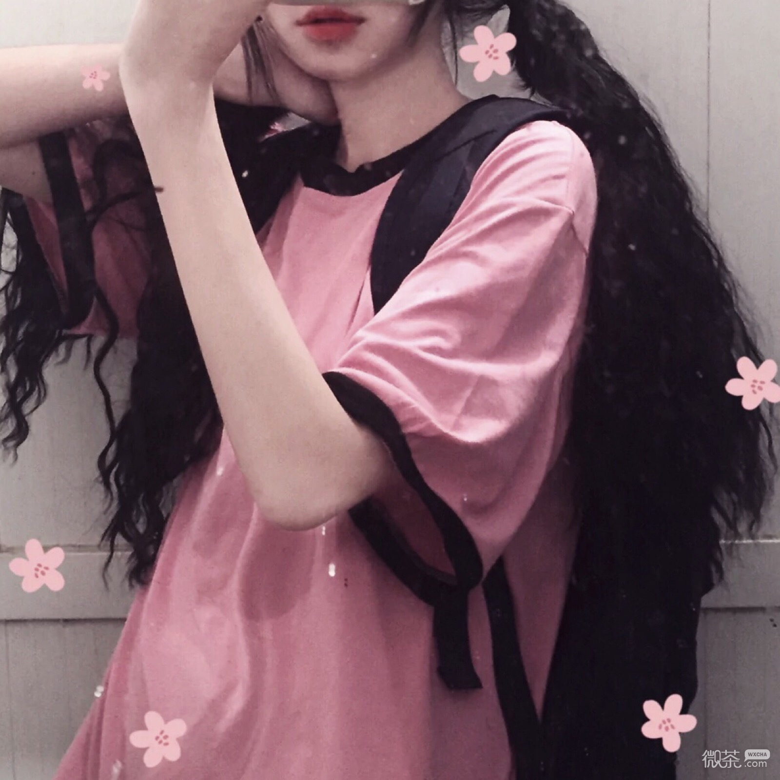 微信高颜值性感佛系女头