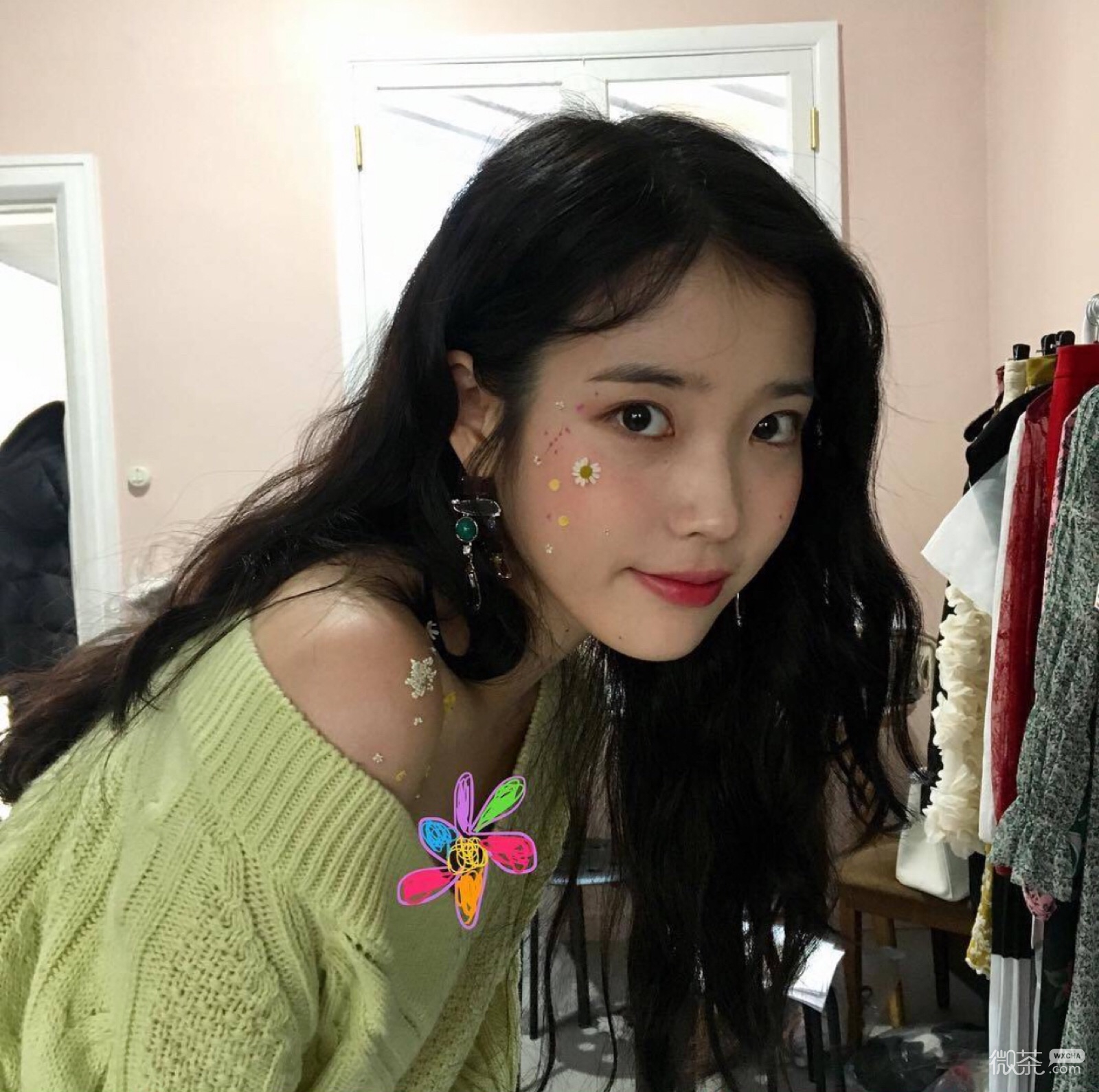 微信高颜值性感佛系女头