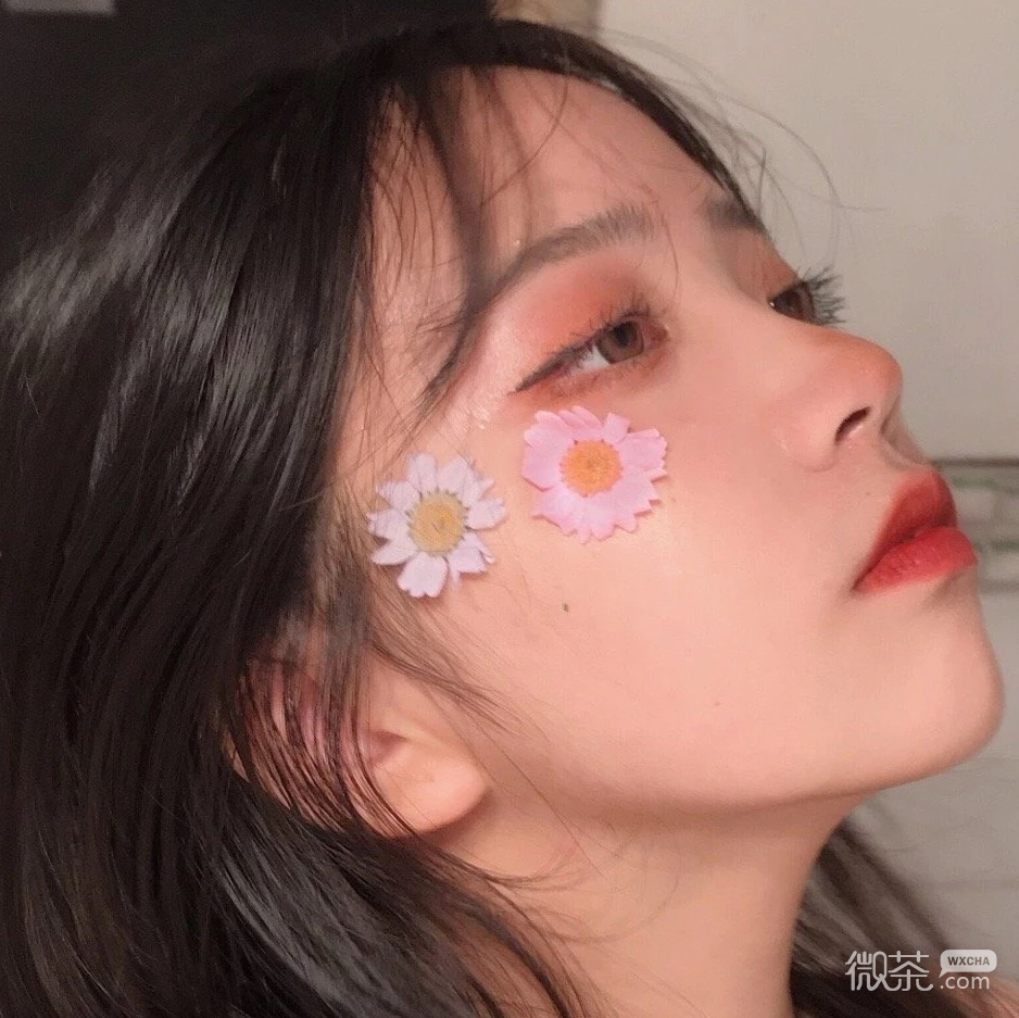 微信性感文艺好看女头