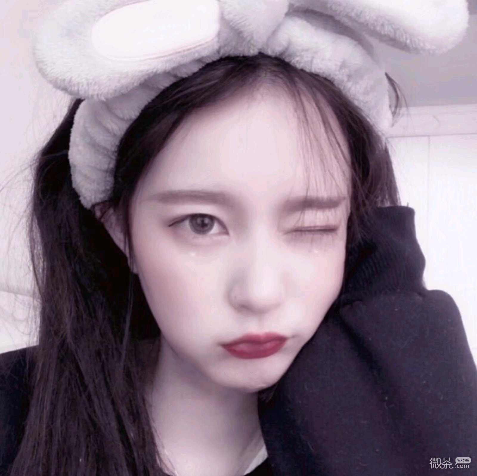 微信可爱俏皮女头