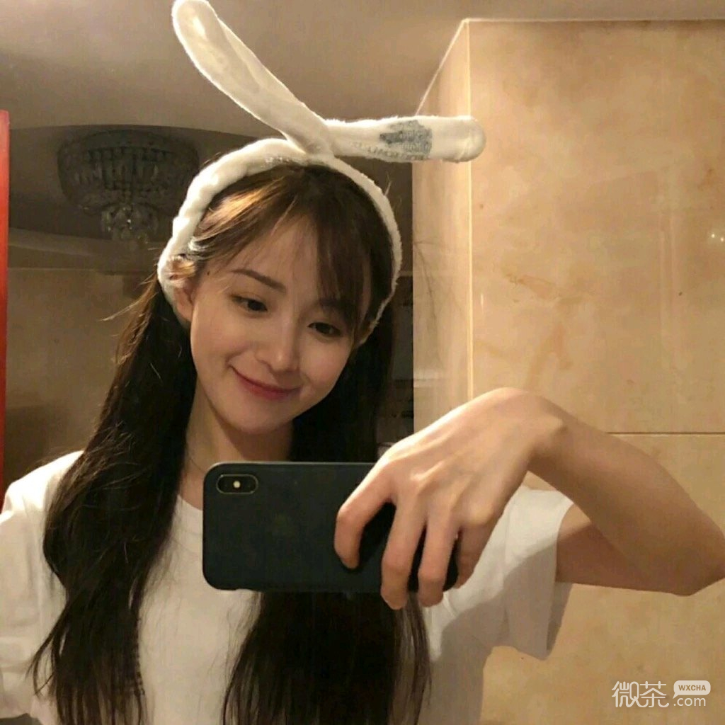 微信好看冷酷长发女头