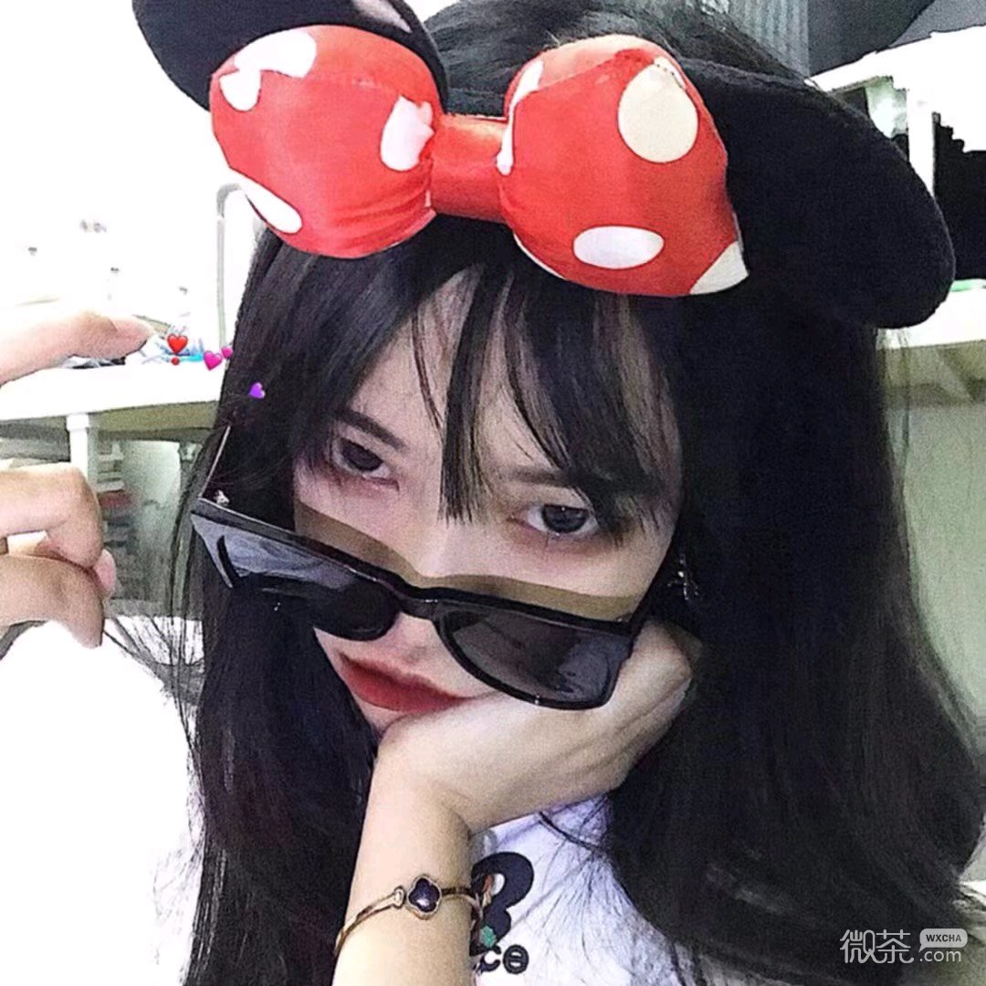 微信阳光高颜值时尚女头