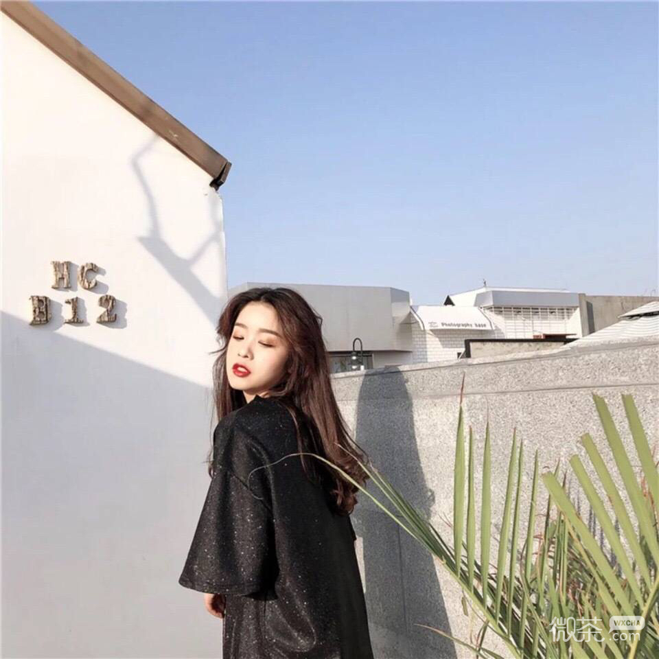 微信清新阳光漂亮迷人女头