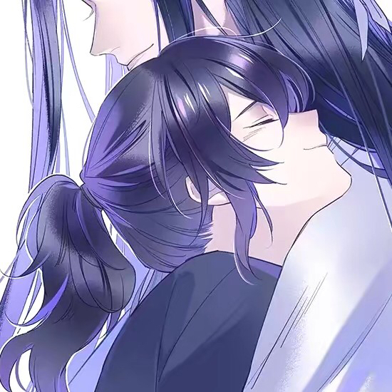 微信好看黑白动漫情头