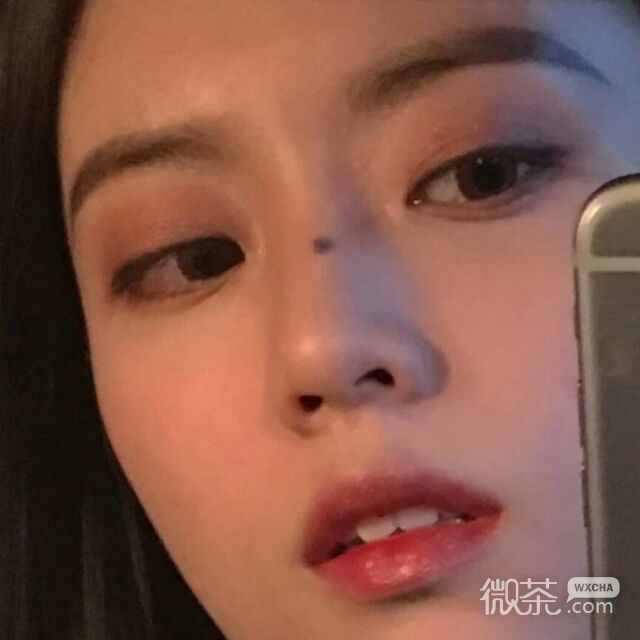 微信简洁清纯女头