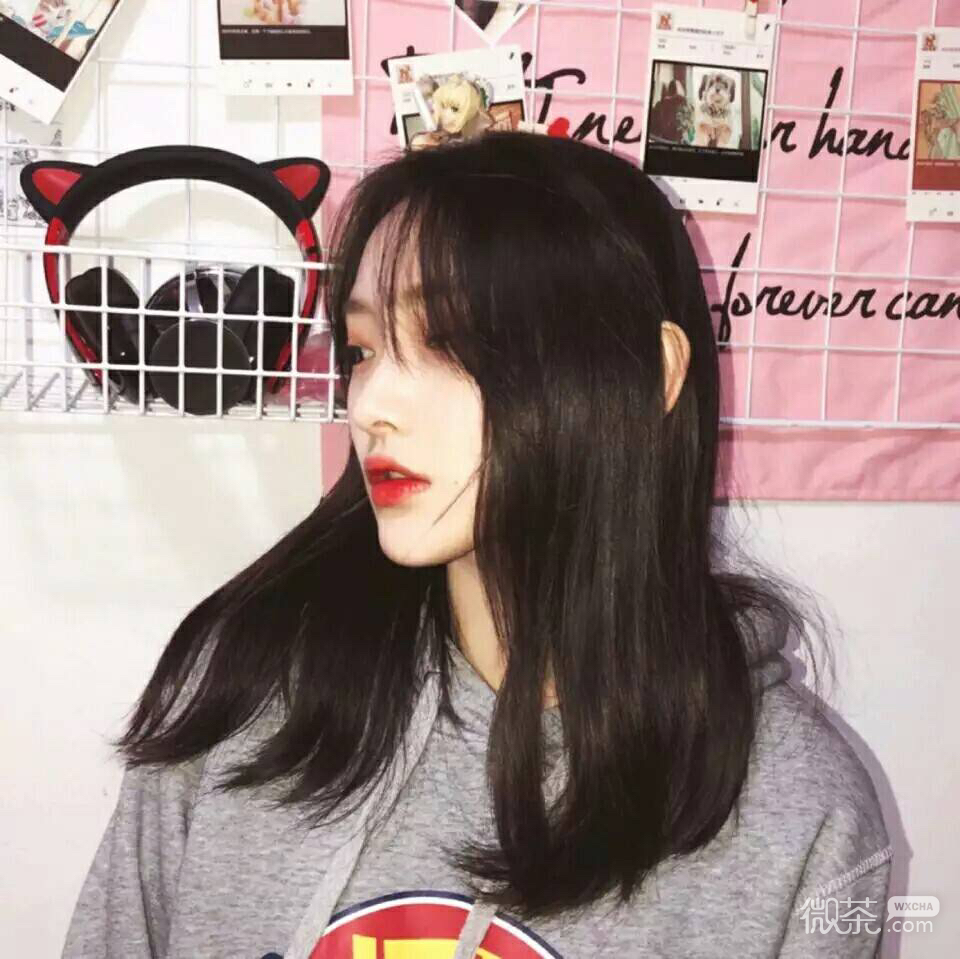微信清新阳光漂亮迷人女头