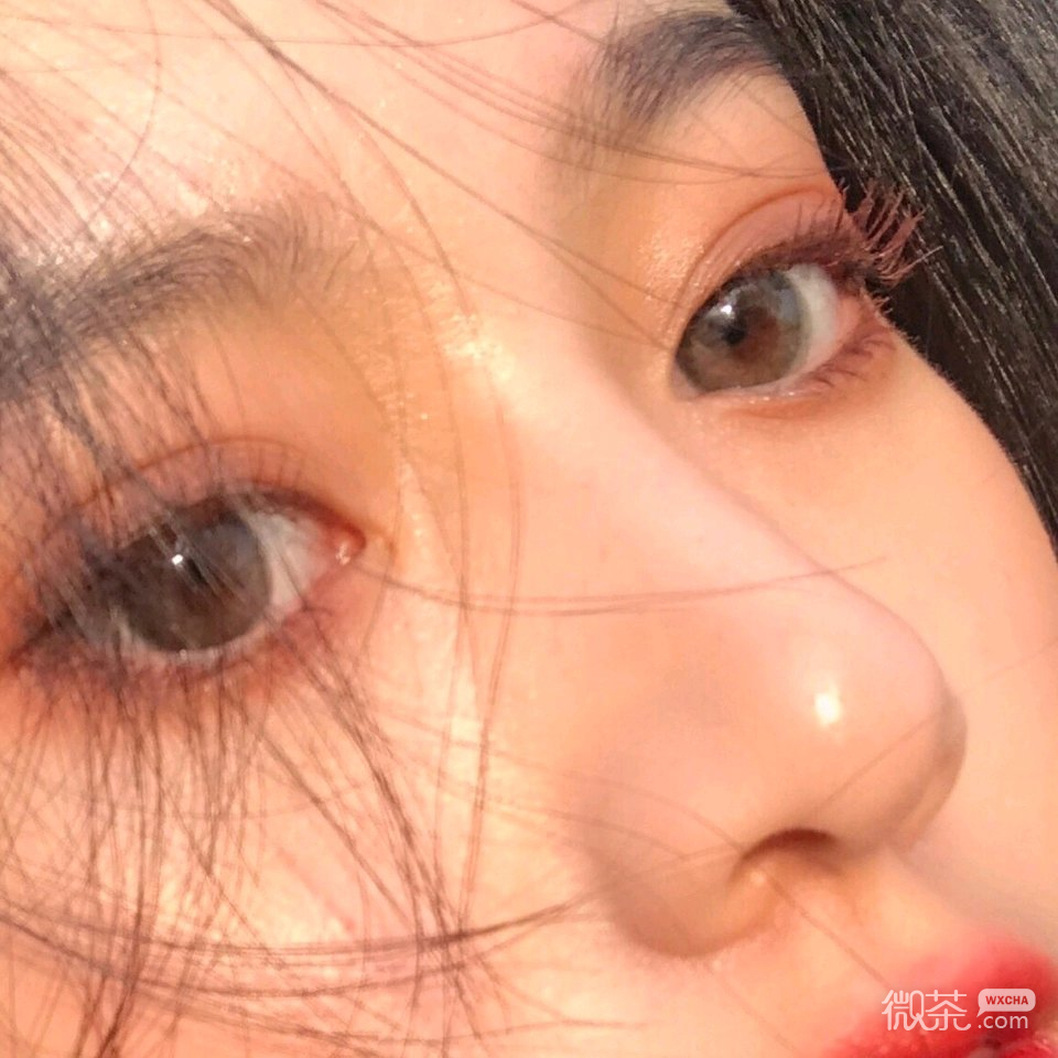 微信文艺长发高颜值女头