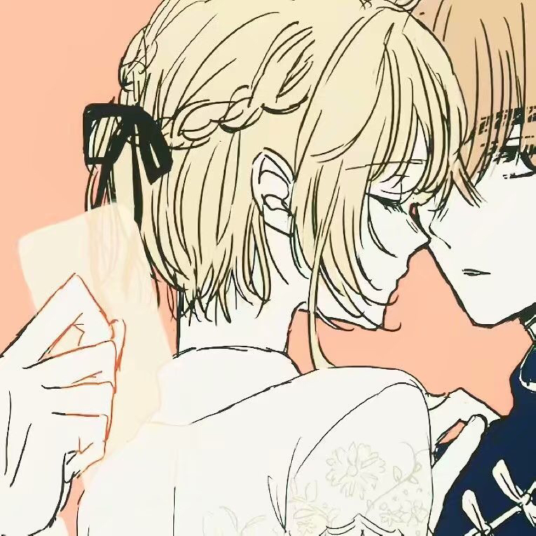 微信好看黑白动漫情头