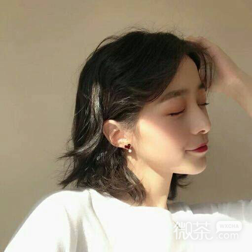 微信清新阳光漂亮迷人女头