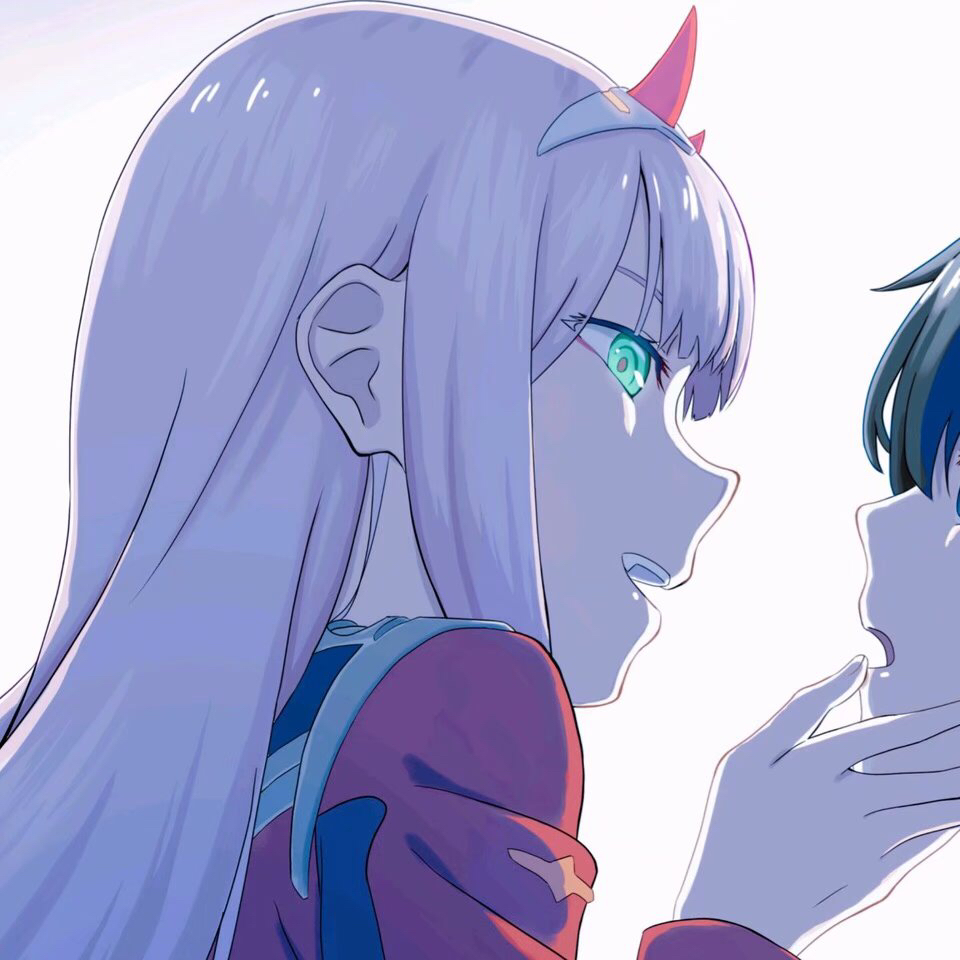 微信好看黑白动漫情头