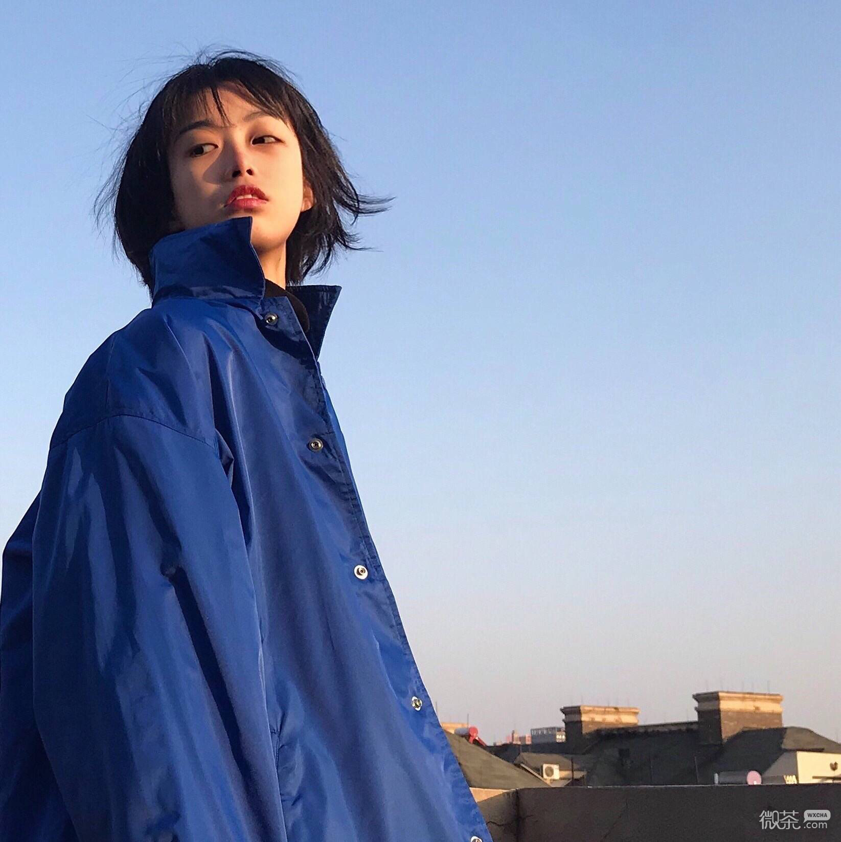 微信清新阳光漂亮迷人女头