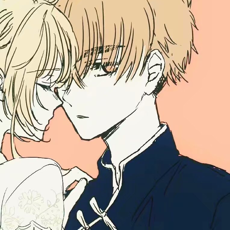 微信好看黑白动漫情头