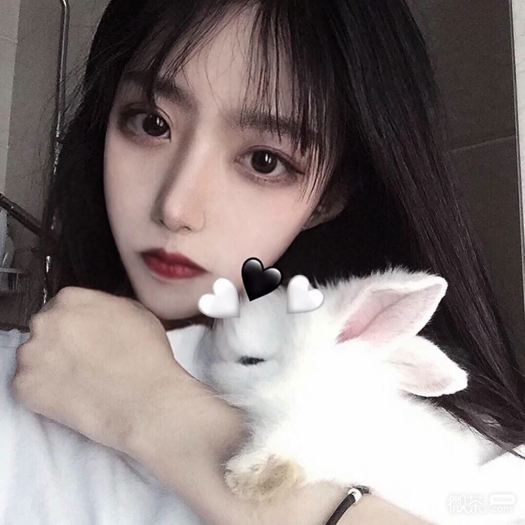 微信冷酷性感长发女头