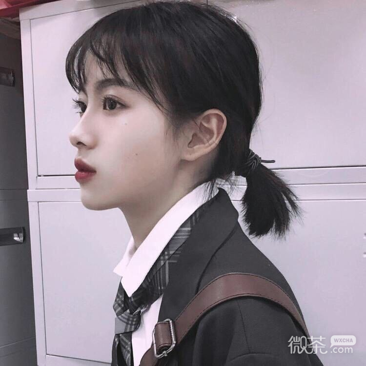 微信清新文艺古风女头