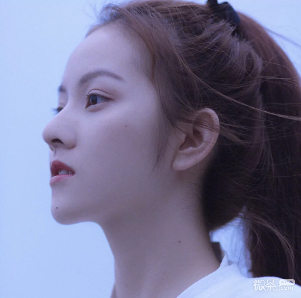 微信冷酷性感长发女头