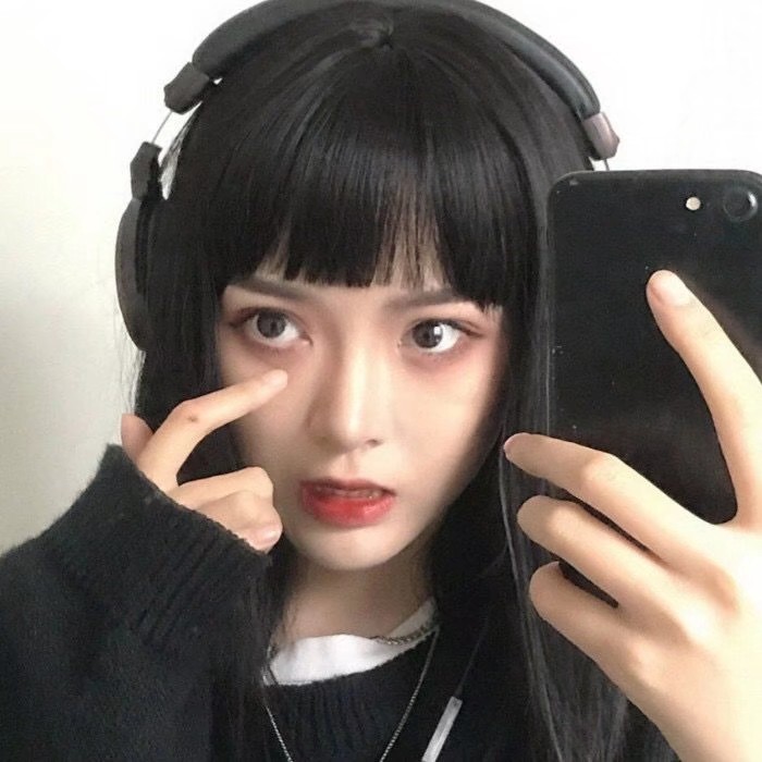 微信清新激萌可爱女头